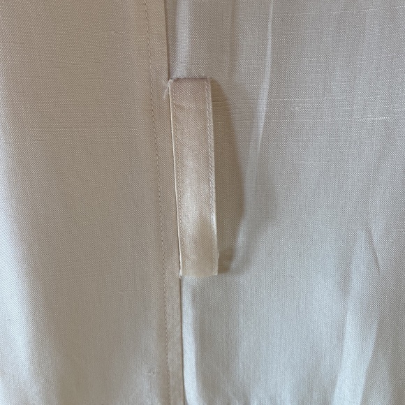 Eleanor P Brenner 100%Silk Women's Belted Shacket Size 10 Vintage - Picture 8 of 11